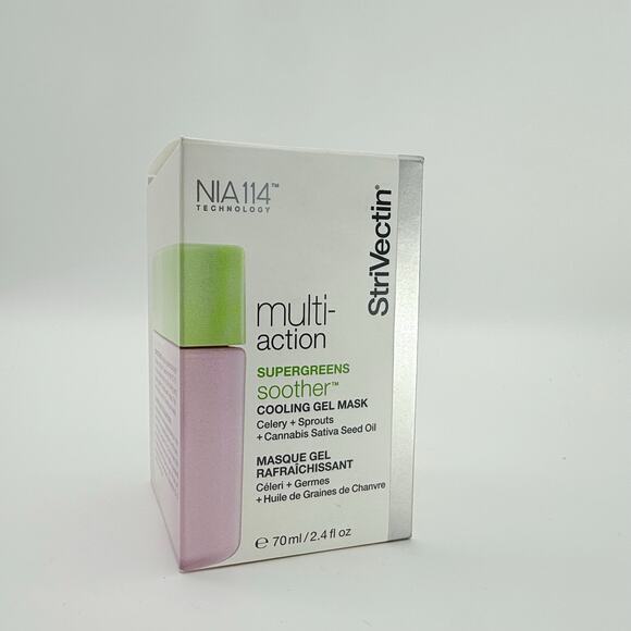 StriVectin Multi-Action Supergreens Soother Cooling Gel Mask, 3.2-oz. - Picture 2 of 3
